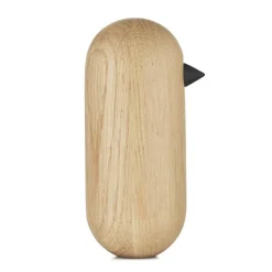 Normann Copenhagen Träfigurer-Little Bird 5 cm, Ek