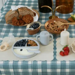 Barn Jack o Juno Barnserviser|Barntallrikar-Little Bubble Barnservis 2 Delar, Glacier Grey