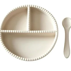 Barn Jack o Juno Barnserviser|Barntallrikar-Little Bubble Barnservis 2 Delar, Glacier Grey