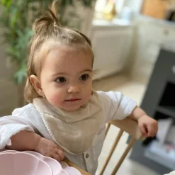 Barn Jack o Juno Barnserviser|Barntallrikar-Little Poppy Barnservis 4 Delar, Ljusrosa