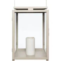 Ljuslykta Blockljus 25x25 cm, Svart