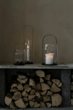 ERNST Ljusstakar-Ljuslykta H30 cm, Beige