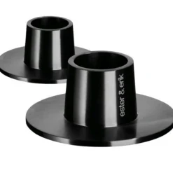 ester & erik Ljusstakar-Ljusstake matte Ø6 cm 2-pack, Matte Silver