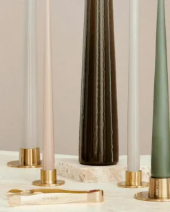 ester & erik Ljusstakar-Ljusstake Shiny Ø6 cm 2-pack, Shiny Silver