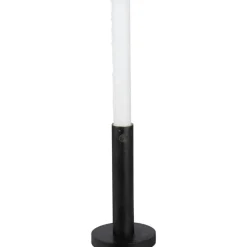 Ljusstake Trä Svart, 20 cm