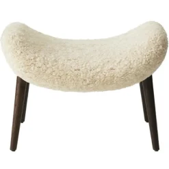 Vipp Fotpallar-Lodge Fotpall Mörk Ek / Curly 09,