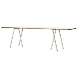 HAY Matbord Och Barbord-Loop Stand Bord 160 cm, Vit