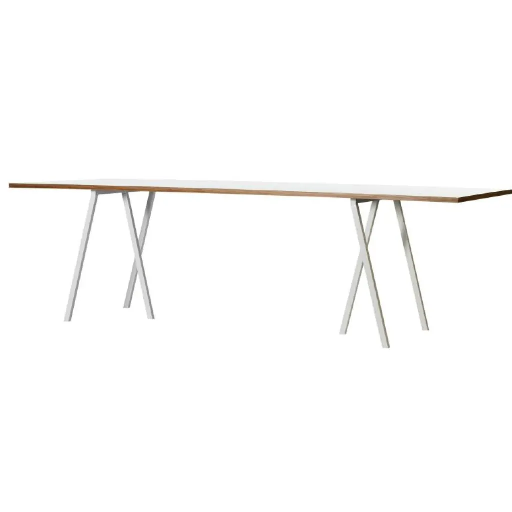 HAY Matbord Och Barbord-Loop Stand Bord 160 cm, Vit