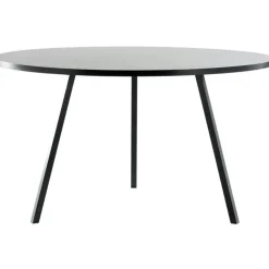 HAY Matbord Och Barbord-Loop Stand Round Matbord Ø120 cm, Svart