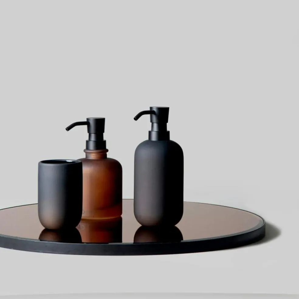 Lotus Tandborsthållare, Svart