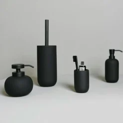 Lotus Tandborsthållare, Svart