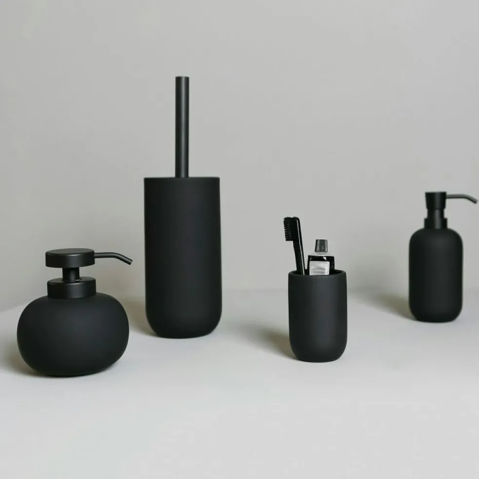 Lotus Tandborsthållare, Svart