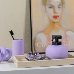 Lotus Tandborsthållare, Svart