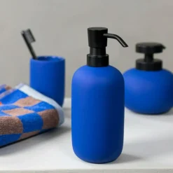 Lotus Tvålpump Hög, Koboltblå