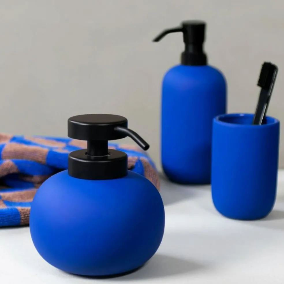 Lotus Tvålpump Hög, Koboltblå