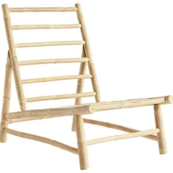 Loungefåtölj Bambu 55 cm, Natur