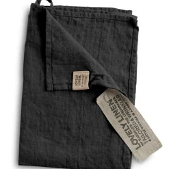 Lovely Linen Handdukar & Badlakan|Kökshanddukar-Lovely Gästhandduk Linne 35x50 cm, Dusty Blue