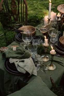 Lovely Linen Prydnadskuddar & Fodral-Lovely Kuddfodral 50x50 cm, Natural Beige