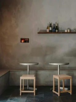 Frama Pallar-Low Stool 01 Pall, Varmbrun