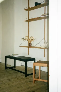 Frama Pallar-Low Stool 01 Pall, Varmbrun