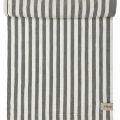 Löpare Breda Ränder 45x150 cm, Röd / Vit