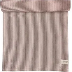 ERNST Dukar & Löpare-Löpare Ränder 45x150 cm, Grön / Beige