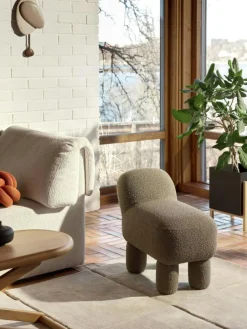 Design House Stockholm Sittsäckar & Sittpuffar-Lulu Sittpuff, Gul