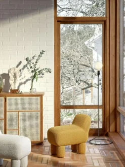 Design House Stockholm Sittsäckar & Sittpuffar-Lulu Sittpuff, Gul