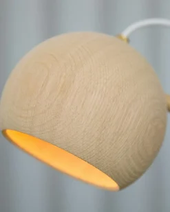 Brdr. Krüger Bordslampor-Lune Bordslampa, Oljad Ek