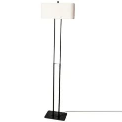 By Rydéns Golvlampor-Luton Golvlampa H150 cm, Svart / Vit