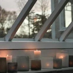 Lyric Ljuslykta S, Varmgrå