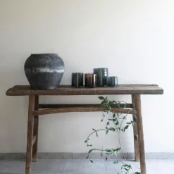 Lyric Ljuslykta S, Varmgrå