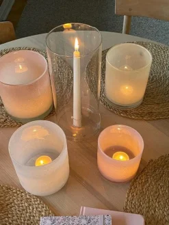 Lyric Ljuslykta S, Varmgrå