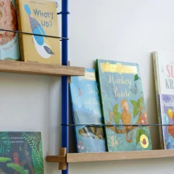 Magazine Hylla 123x162 cm, Ek/Svart