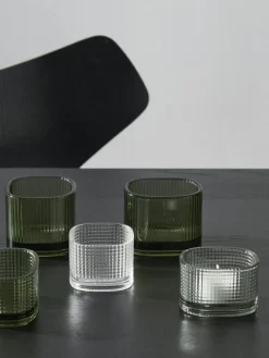 Orrefors Ljuslyktor-Magica Ljuslykta Super Circle 50 mm, Grå