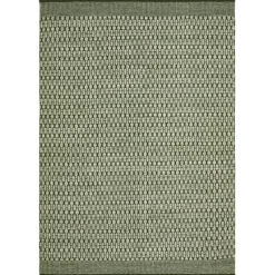 Chhatwal & Jonsson Ullmattor|Slätvävda Mattor-Mahi Dhurry Matta 200x300 cm, Off White/Green