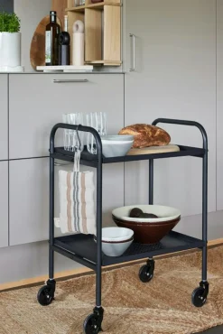 OYOY Rullvagnar Och Serveringsvagnar-Maki Serveringsvagn Small, Beige