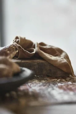 Boel&Jan Servetter & Tillbehör-Mandela Servett 40x40 cm 4-pack, Camel