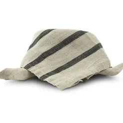 Boel&Jan Servetter & Tillbehör-Mandela Stripe Servett 40x40 cm 4-pack, Svart / Natur