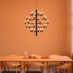 Manola 30 Ljuskrona Dimbar LED, Krom