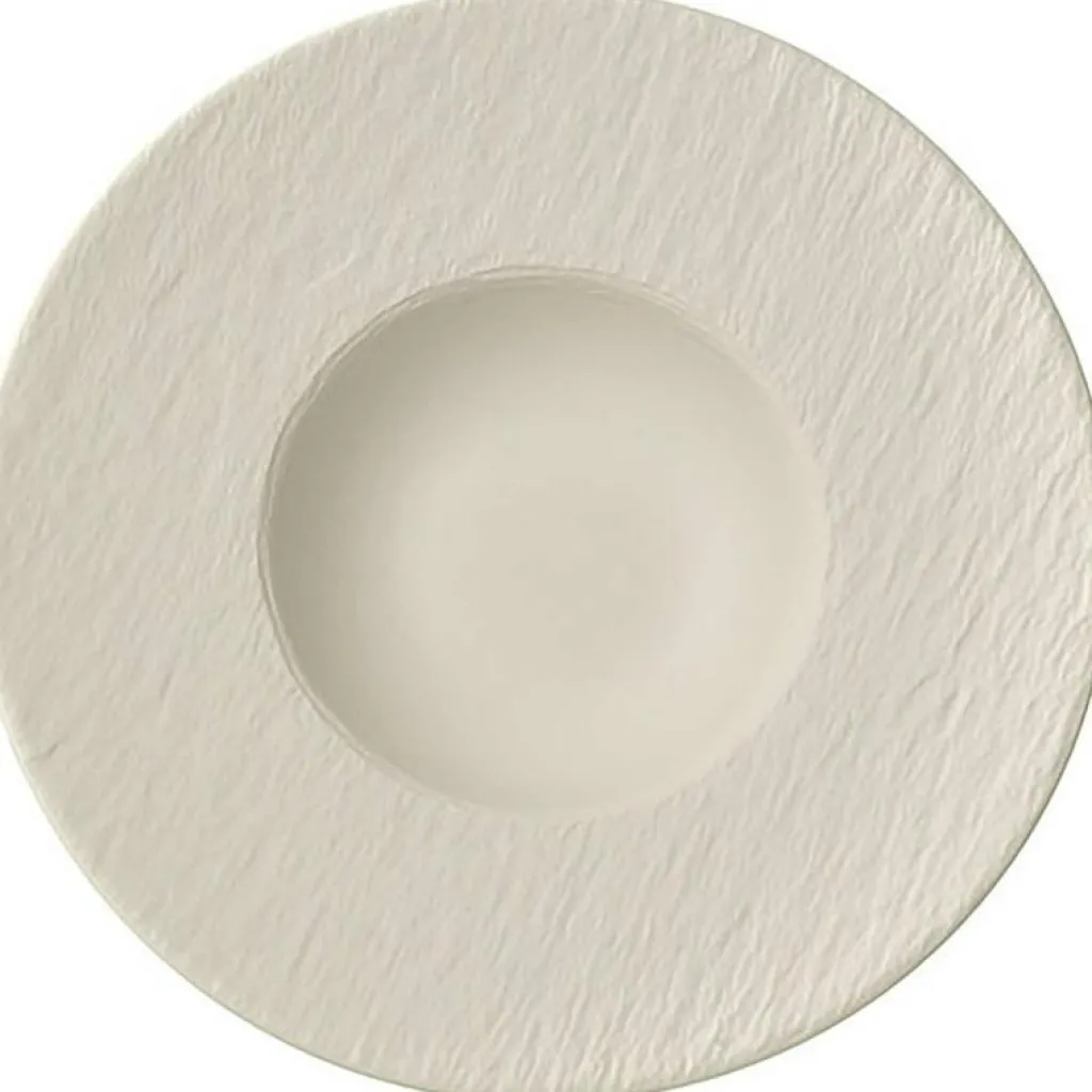 Villeroy & Boch Pastatallrikar|Djupa Tallrikar-Manufacture Rock Blanc Pastatallrik 28 cm