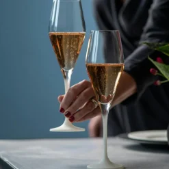 Manufacture Rock Champagneglas 26 cl 4-pack, Vit