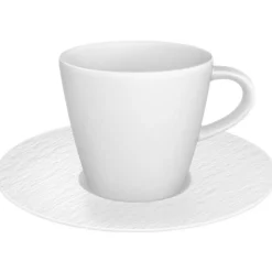 Villeroy & Boch Kaffekoppar-Manufacture Rock Kaffekopp Med Fat, Vit