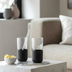 Manufacture Rock Longdrinkglas 30 cl 4-pack, Svart