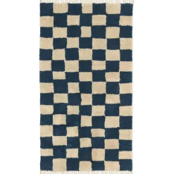 Ferm Living Tuftade Mattor|Bomulls- & Trasmattor-Mara Washable Matta 80x150 cm, Warm Sand