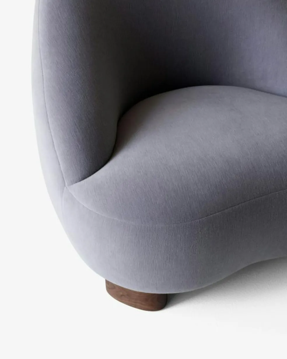 Margas LC1 Loungefåtölj, Valnöt/Gentle 133