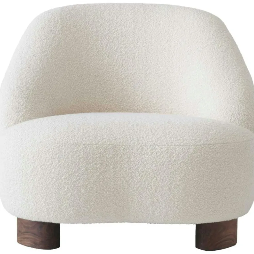 Margas LC1 Loungefåtölj, Valnöt/Gentle 133