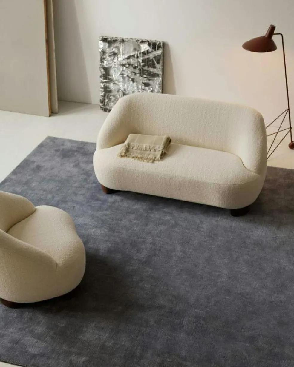 Margas LC1 Loungefåtölj, Valnöt/Gentle 133