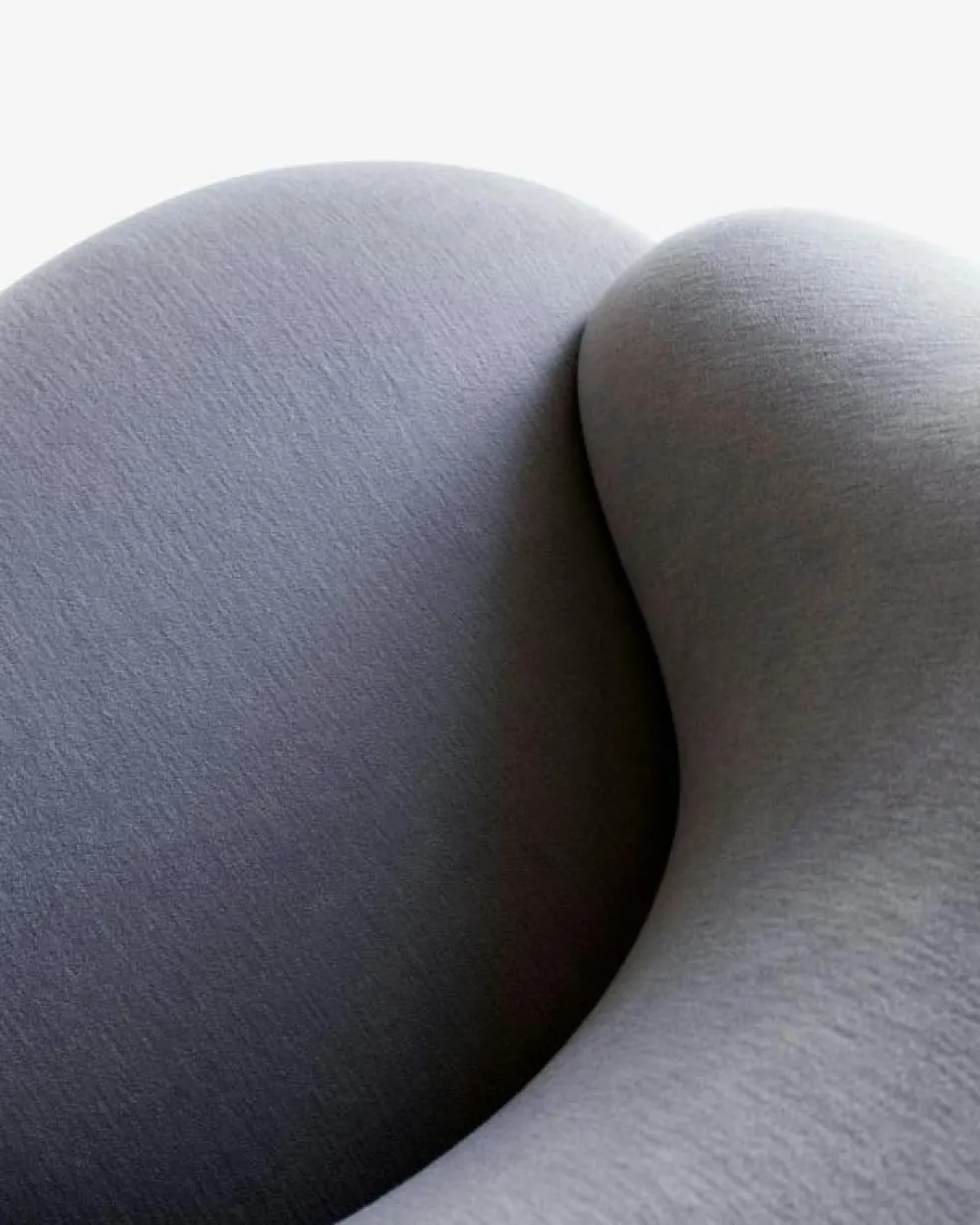 Margas LC1 Loungefåtölj, Valnöt/Gentle 133