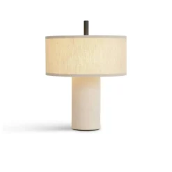 Margin Bordslampa Portabel, Beige